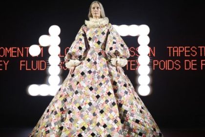 Alessandro Michele brings dark drama and Elton John to Valentino