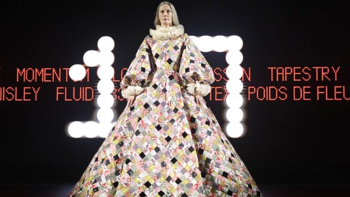 Alessandro Michele brings dark drama and Elton John to Valentino