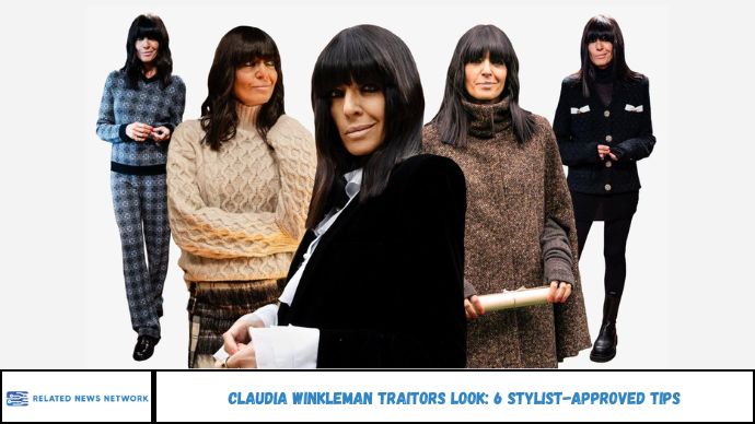 The Six Ways to Get Claudia Winkleman’s 'The Traitors' Look, by Her Stylist