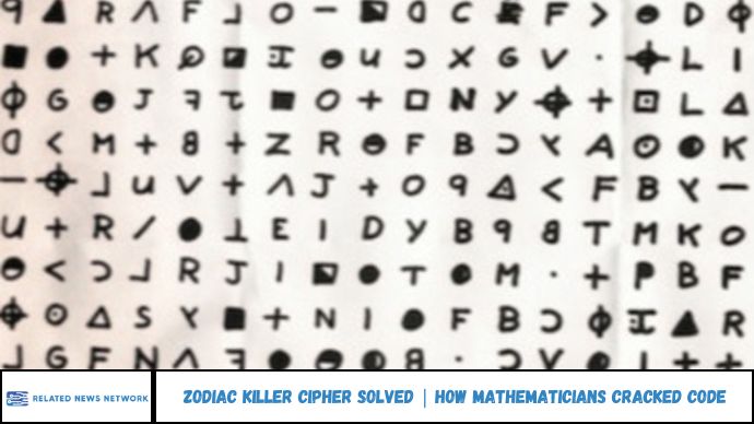 Zodiac Killer Cipher Solved | How Mathematicians Cracked Code