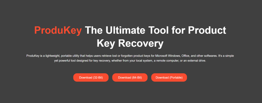 How Do I Use ProduKey to Recover Office Keys