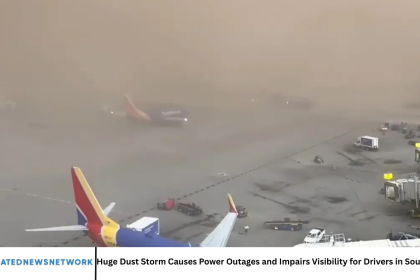Huge Dust Storm Causes Power Outages and Impairs Visibility for Drivers in Southwest US