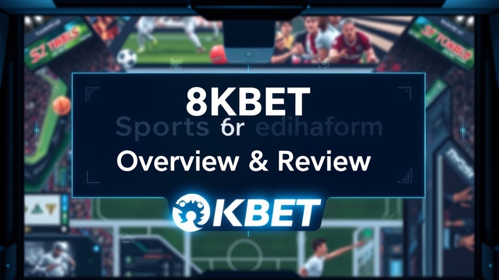 Khám Phá Nền Tảng Thể Thao 8KBET - Trải Nghiệm Cá Cược Đỉnh Cao Và Đáng Tin Cậy