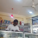 A pharmacist in a pharmacy